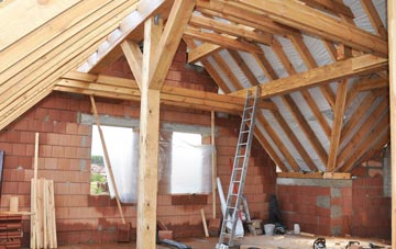 Felling Shore attic trusses
