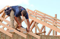 Felling Shore roof trusses